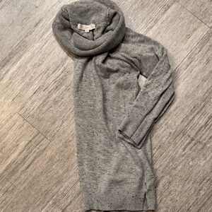 Loft Cozy Gray Turtleneck Sweater